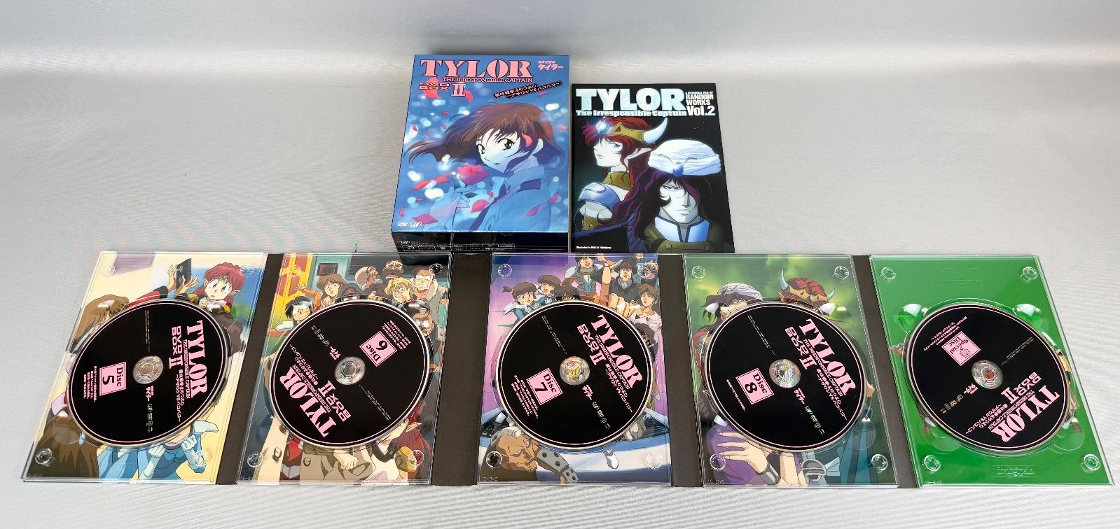 F26CD8 無責任艦長タイラー TYLOR DVD BOX 初回限定盤 1〜3巻 - メルカリ