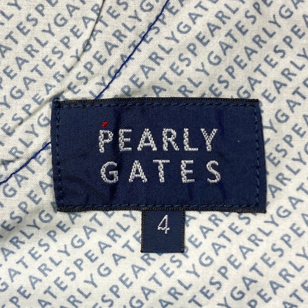 サイズ：4 PEARLY GATES パーリーゲイツ 2022年 ストレッチパンツ 総柄