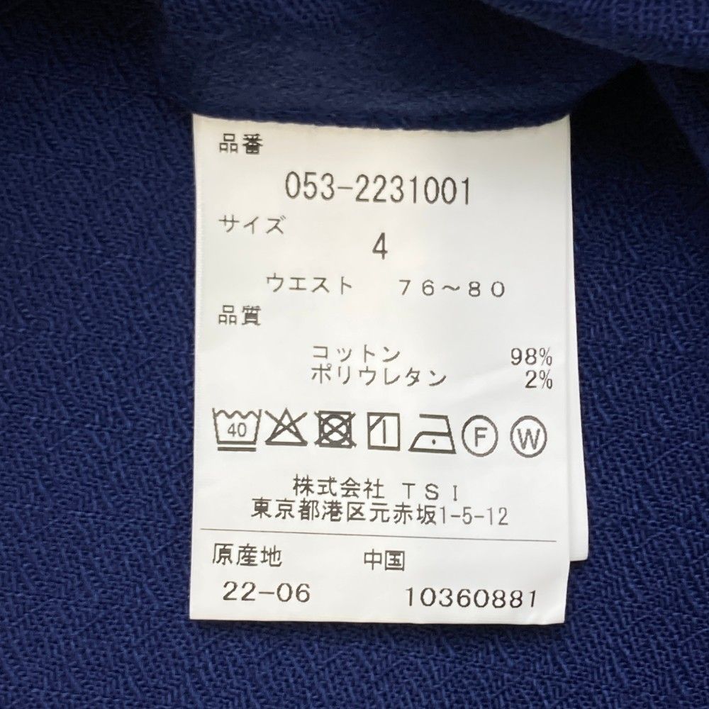 サイズ：4 PEARLY GATES パーリーゲイツ 2022年 ストレッチパンツ 総柄