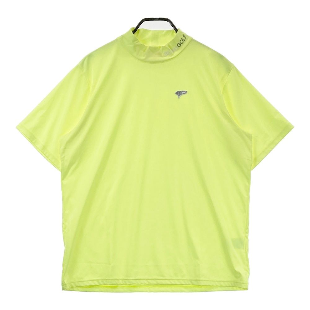 サイズ：L BEAMS GOLF ビームスゴルフ 2024年モデル ハイネック半袖Tシャツ イエロー系 [240101474522] ゴルフウェア メンズ ストスト