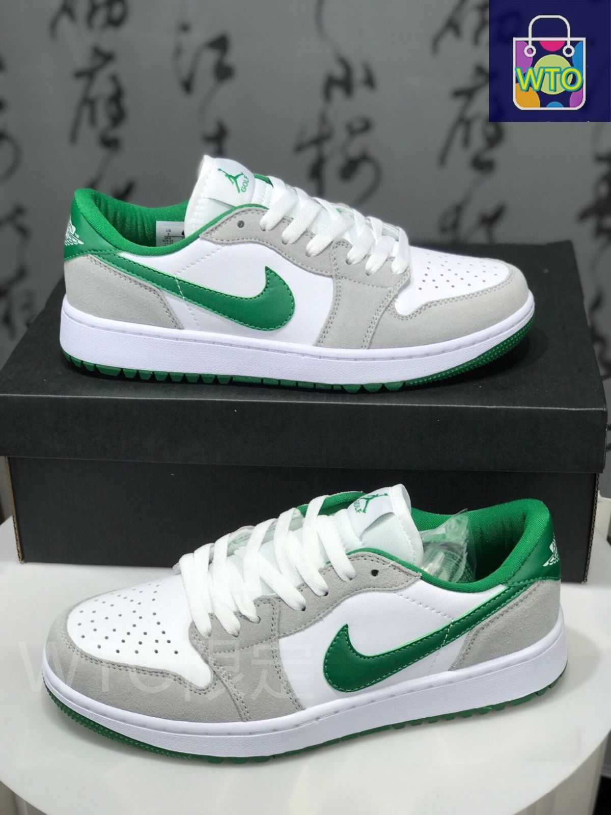 お値下げしました??即購入?? NIKE AIR JORDAN 1 LOw GOLF dd9315-112 AJ1 箱付 男女兼用-WTO輸入2-AS30