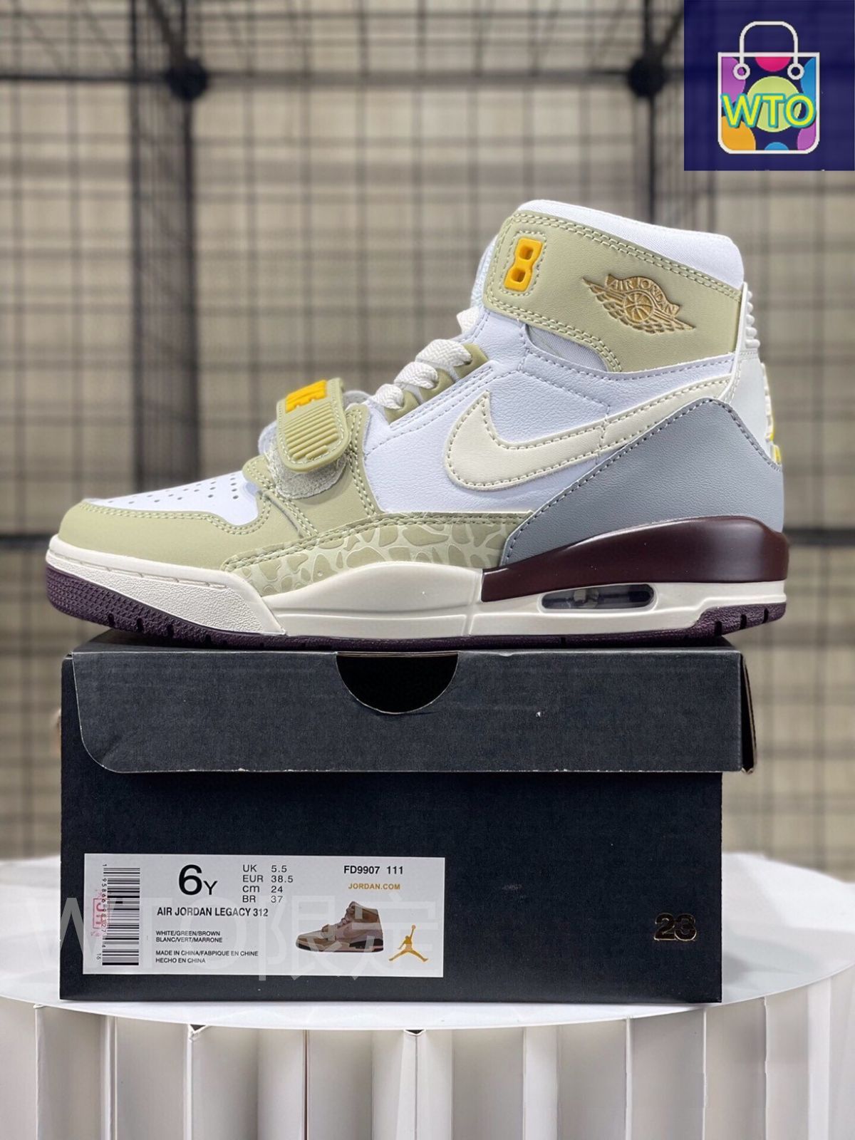 お値下げしました??即購入?? Nike Air Jordan Legacy 312 fb9907-111 箱付 男女兼用-WTO輸入2-TY65