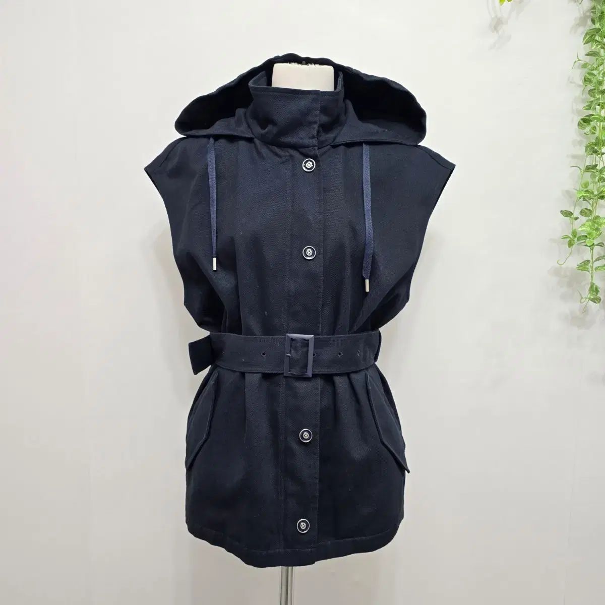 DEWL 20'FW トレンチ フード ベスト