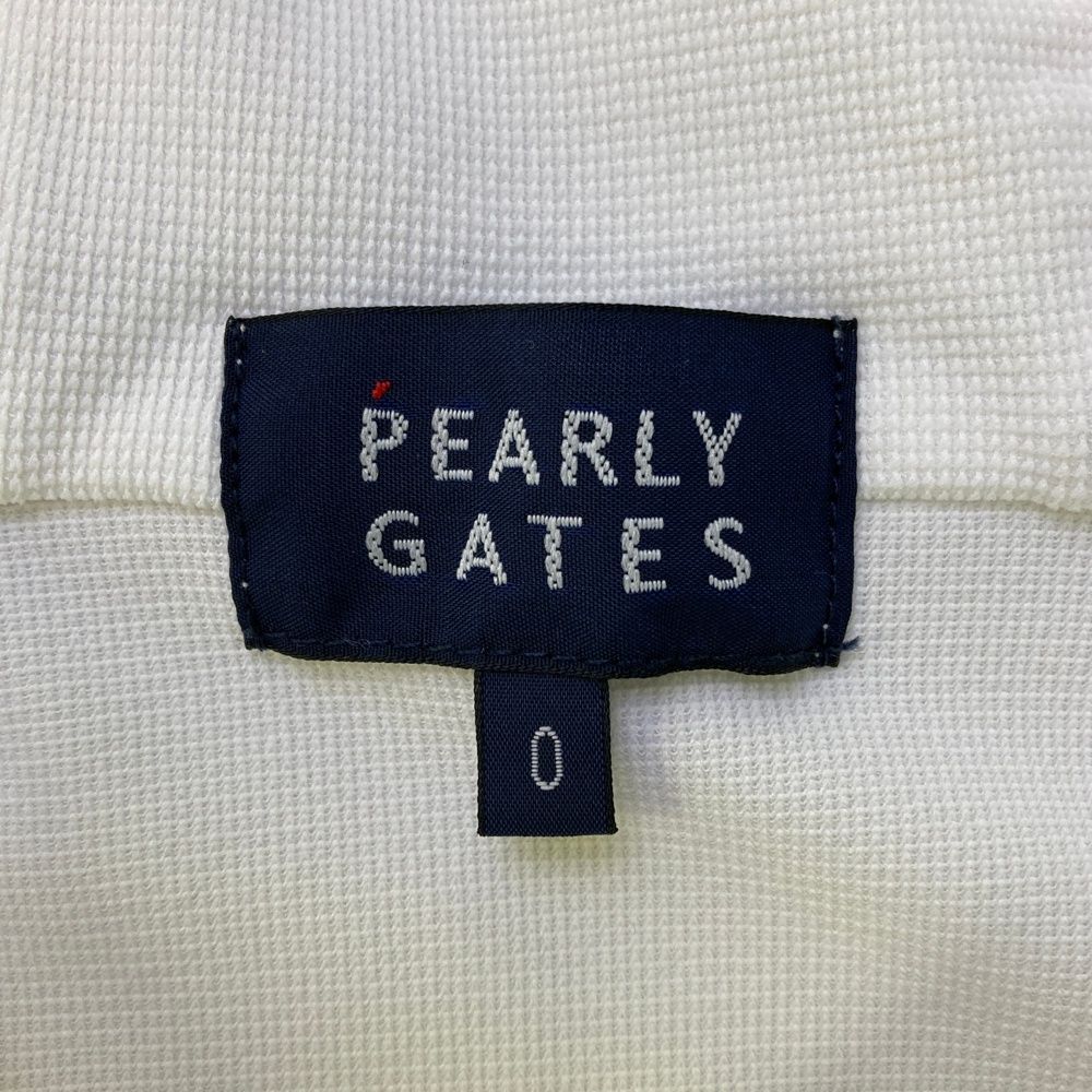サイズ：0 PEARLY GATES パーリーゲイツ 2023年モデル ジップパーカー