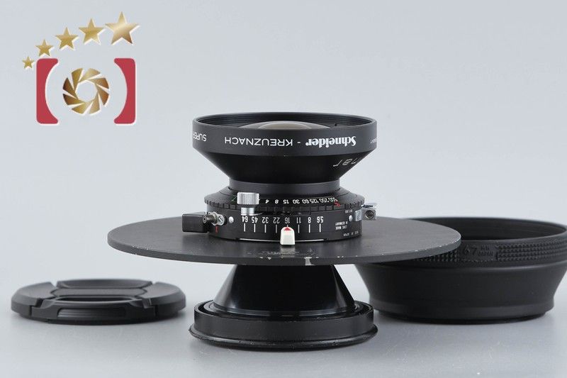 【中古】Schneider シュナイダー SUPER-ANGULON 75mm f/5.6 MC CAMBO X2-PRO レンズボード