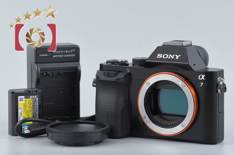 中古】SONY ソニー α7 ILCE-7 ミラーレス一眼カメラ シャッター回数