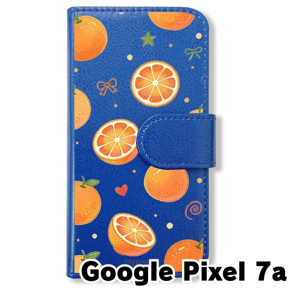 新品未使用】 Google Pixel 7a 手帳型スマホ ケース (色：ダークブルー