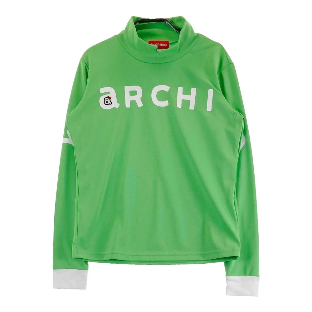 サイズ：36 ARCHIVIO アルチビオ ハイネック 長袖Tシャツ グリーン系 [240101562736] ゴルフウェア レディース ストスト