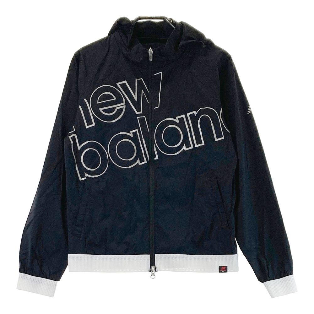 サイズ：0 NEW BALANCE GOLF ニューバランス 2WAY フード付き ショート丈長袖ジャケット ブラック系 [240101565859] ゴルフウェア レディース ストスト