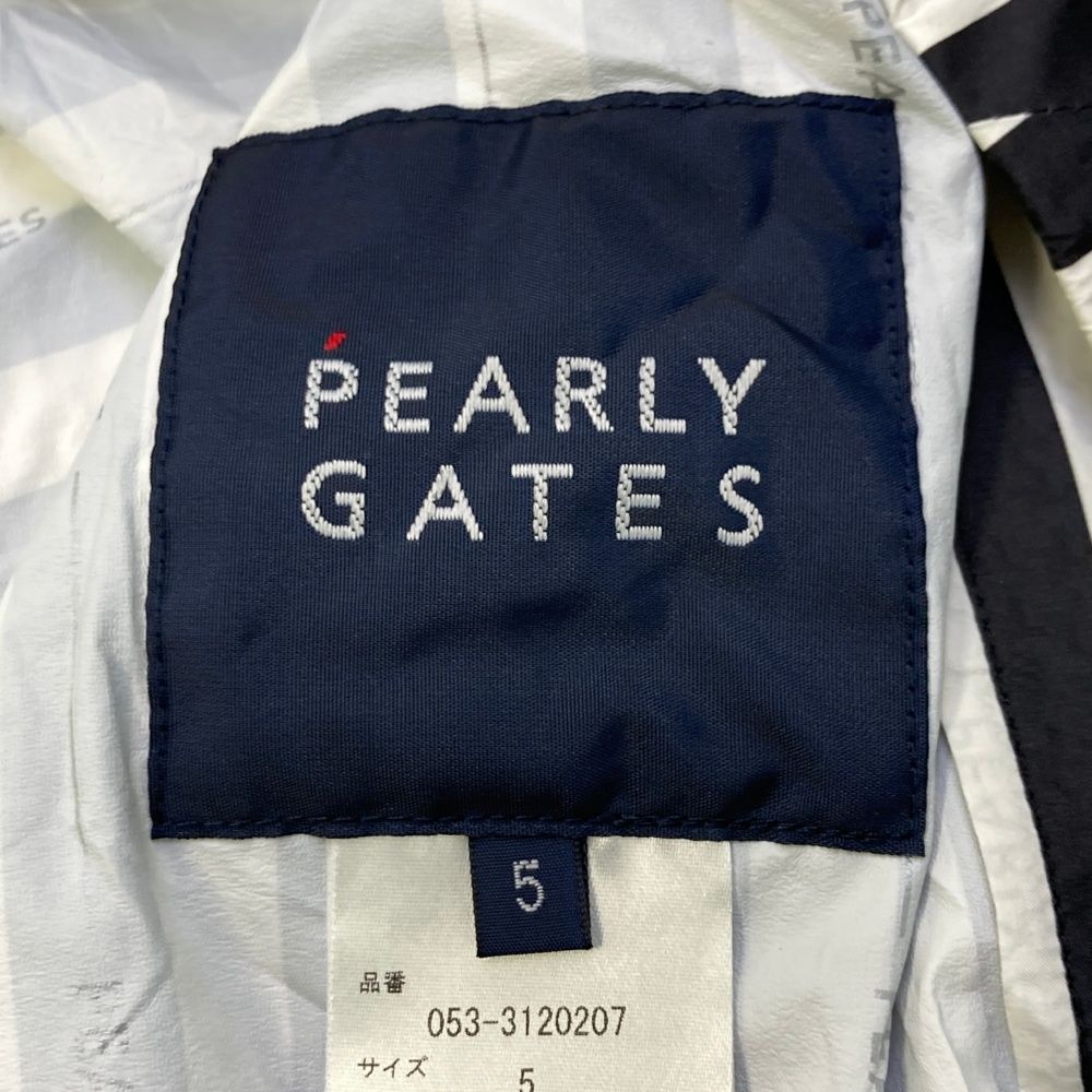 サイズ：5 PEARLY GATES パーリーゲイツ 2023年 ジップジャケット 撥水