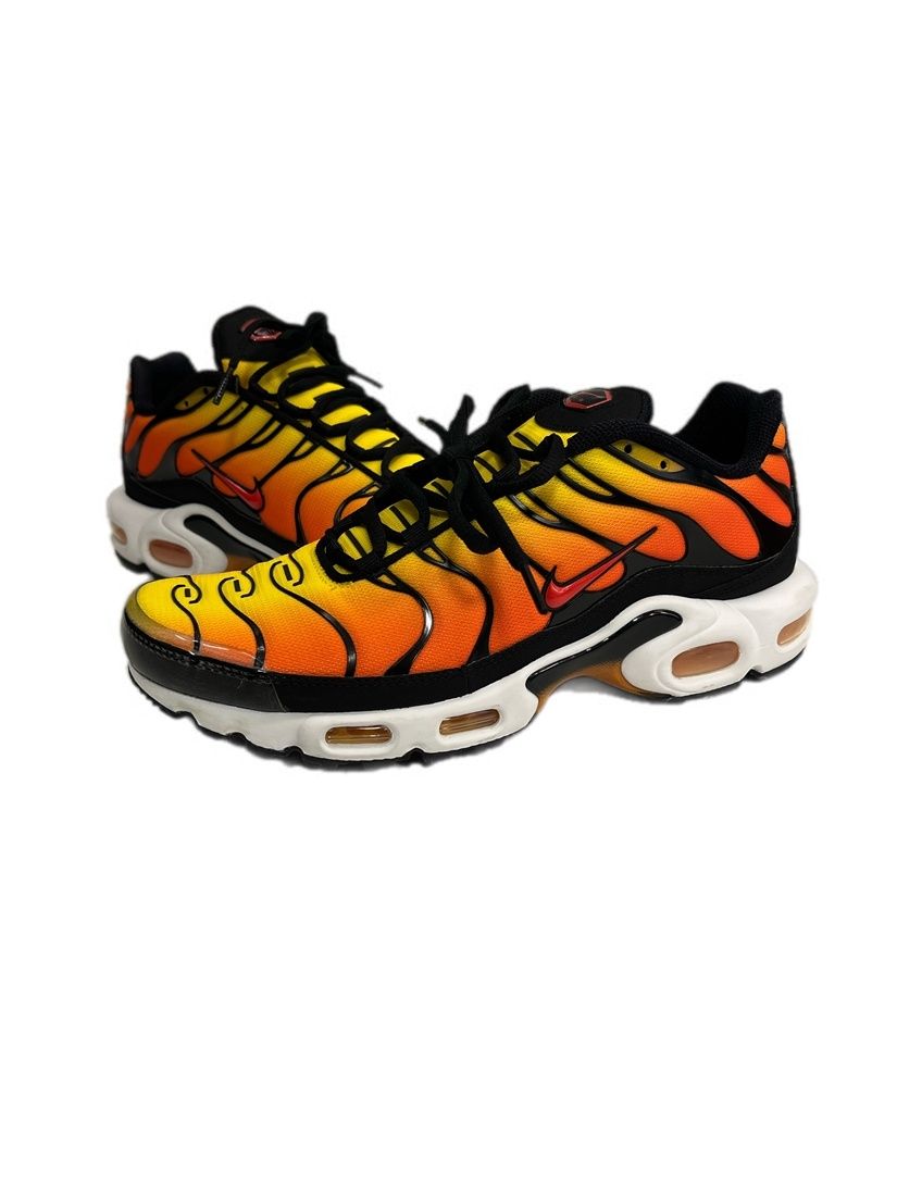 ナイキ NIKE AIR MAX PLUS SUNSET エア マックス プラス サンセット HF0552-001 メンズ靴 スニーカー オレンジ 27cm 101sh-2712