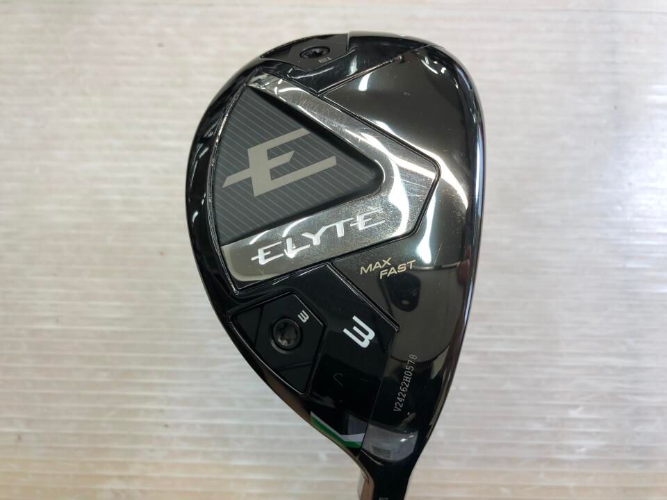 キャロウェイ　ELYTE MAX FAST　18度　MC 70 for Callaway　Rフレックス　ユーティリティ　中古　ゴルフドゥ！NEXT昭島武蔵野店【最短即日発送】