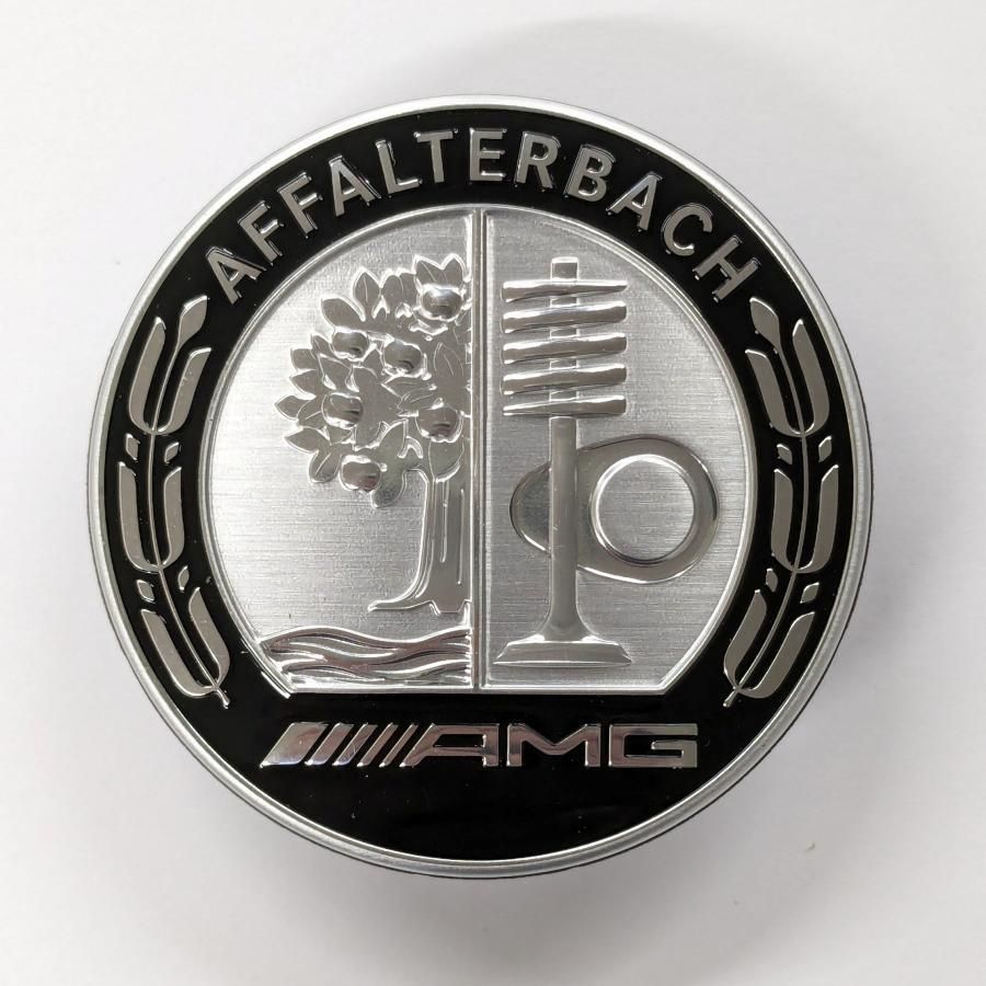 純正品 アファルターバッハ ボンネットエンブレム AMG アップルツリー MERCEDES BENZ 0608 クローム