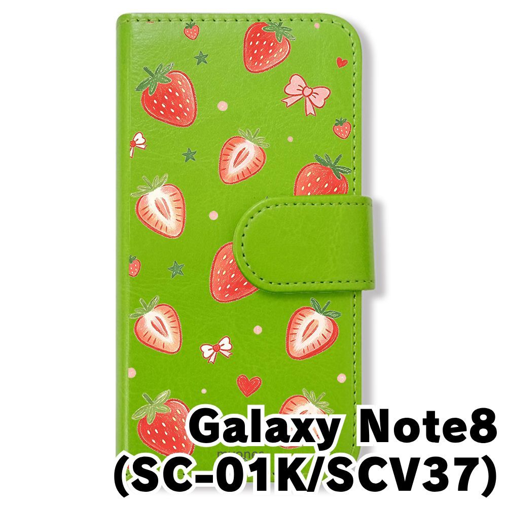 新品未使用】 SC-01K/SCV37 Galaxy Note8 手帳型スマホ ケース (色