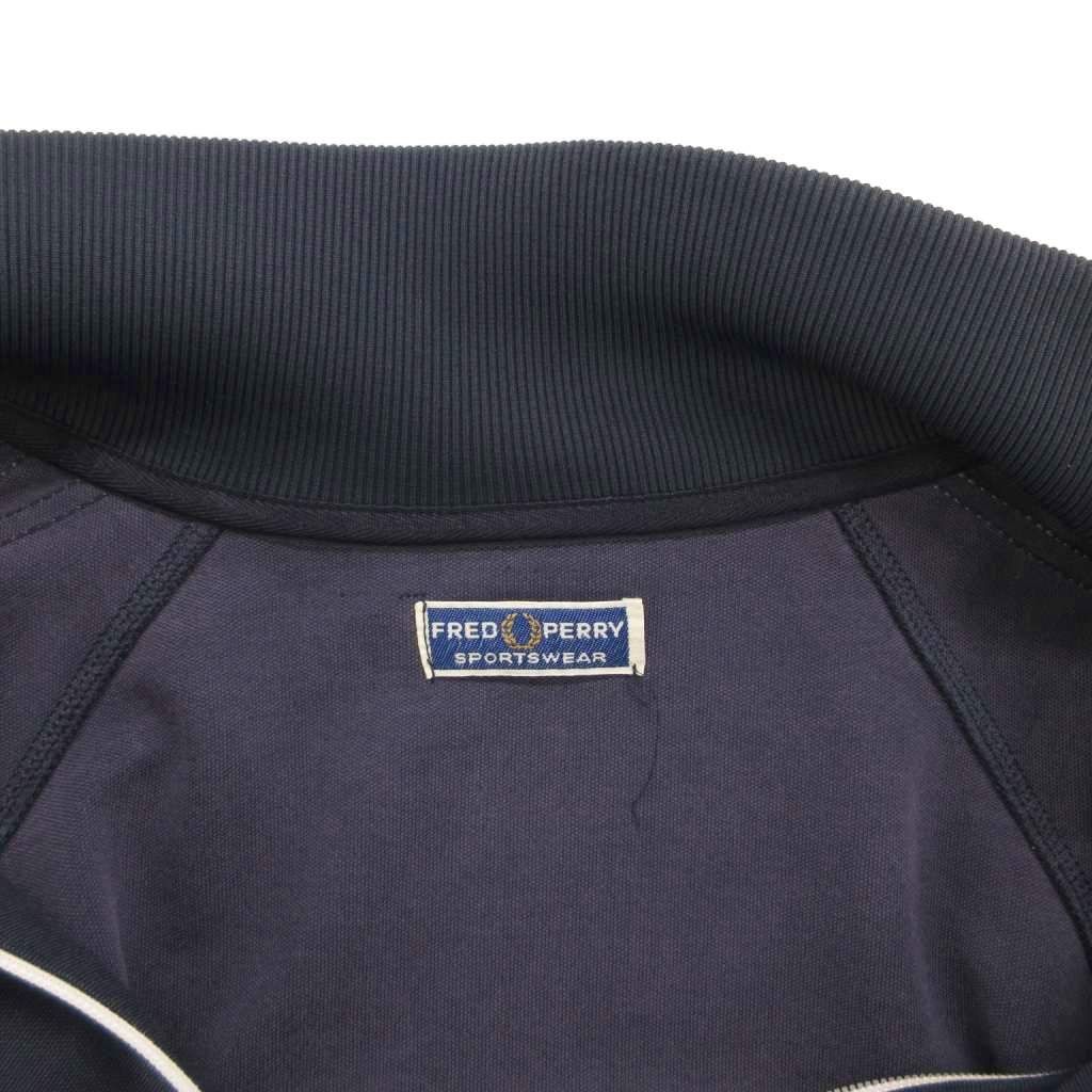 r*o様 【ポルトガル製】FRED PERRY ジップアップジャケット 青　ジャ フレッドペリー FRED PERRY SPORTSWEAR ヴィンテージ トラック