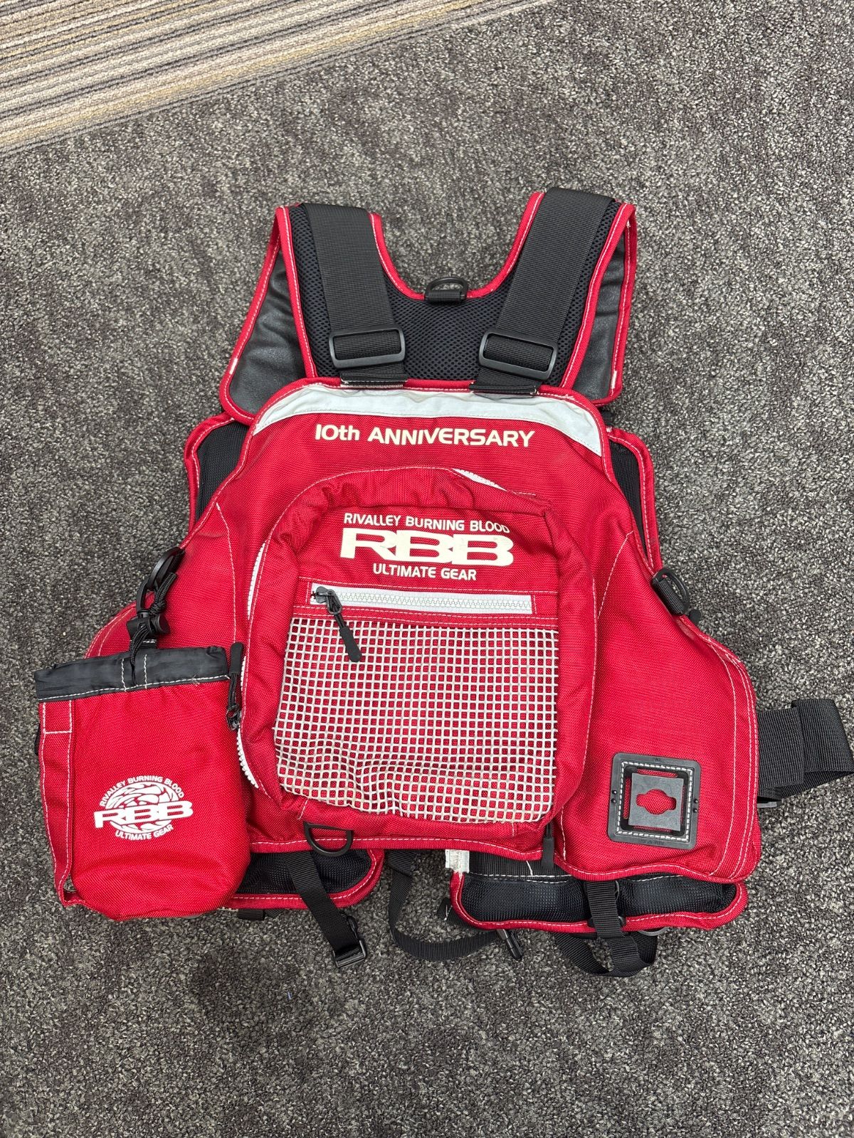 RBB 10th anniversary フローティングベスト 10周年記念 レッド ライフ