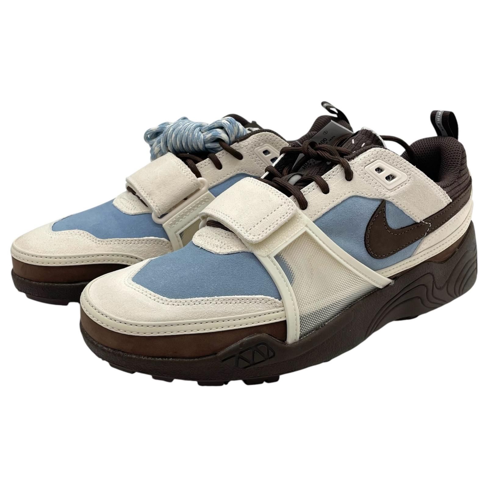 【中古】NIKE×Travis Scott | ナイキ×トラヴィススコット Zoom Field Jaxx 'Pale Ivory and Leche Blue' スニーカー 靴 HQ3072-400 ブラウン×ベージュ 27cm【尾張小牧店】 12,264円