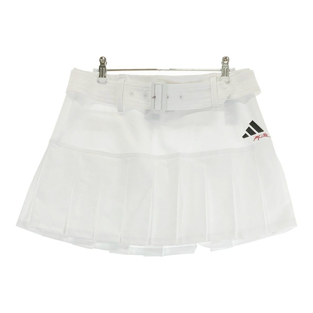 サイズ：L ADIDAS GOLF アディダスゴルフ ×JAY3LLE/2024年モデル プリーツスカート ホワイト系 [240101334831]# ゴルフウェア レディース ストスト