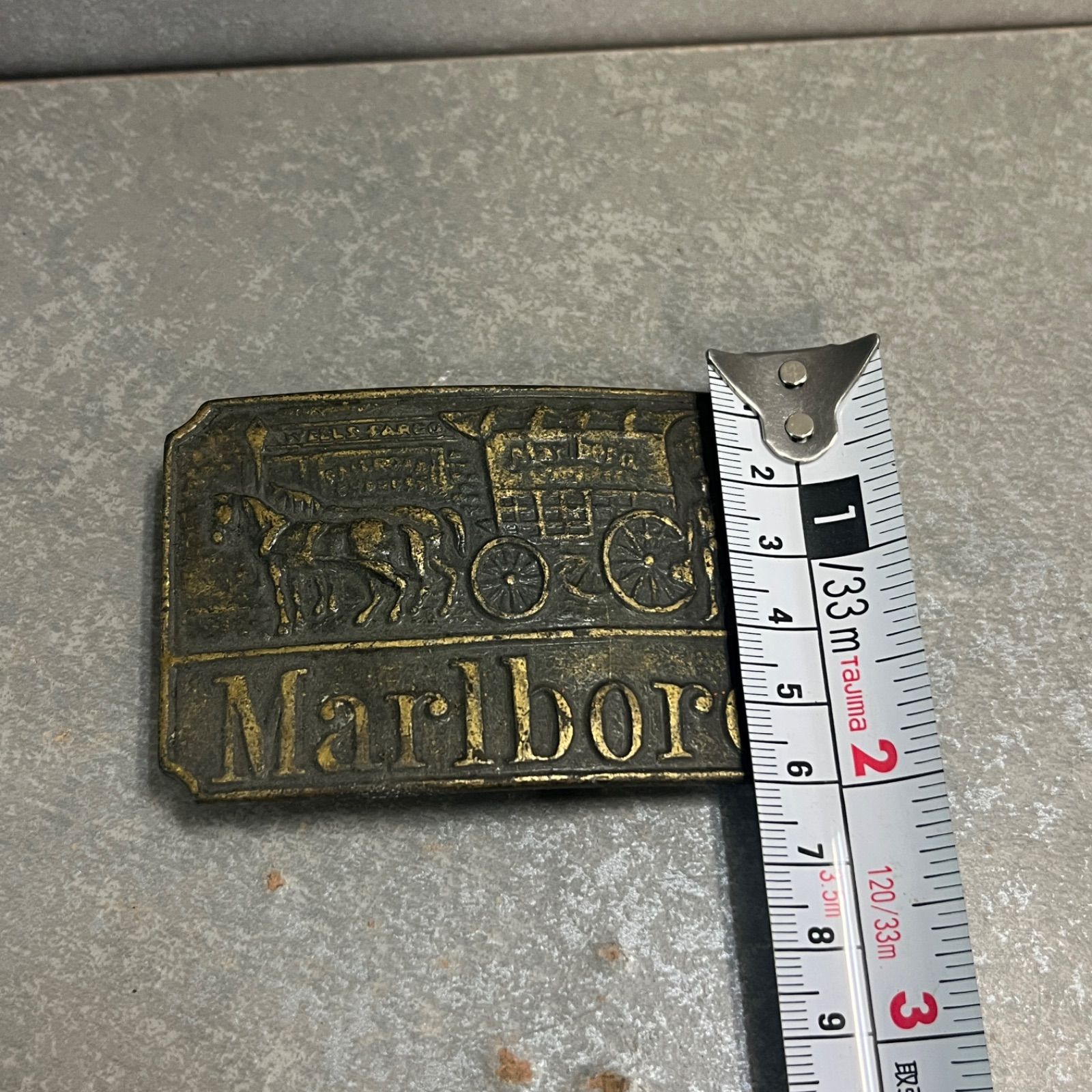 【希少】Marlboro マルボロ ベルトバックル ヴィンテージ 当時物 【希少】Marlboro マルボロ ベルトバックル ヴィンテージ 当時物