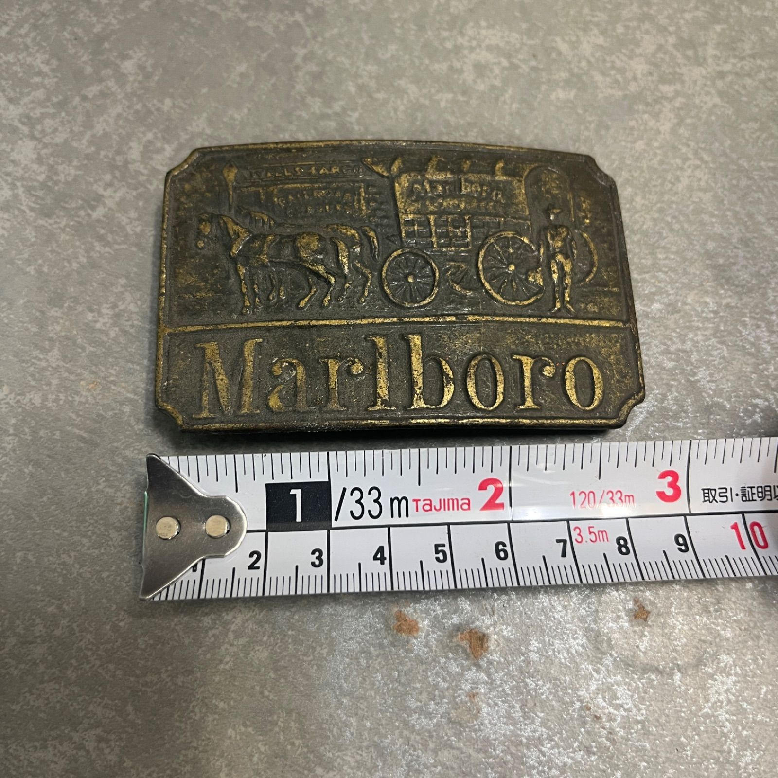 【希少】Marlboro マルボロ ベルトバックル ヴィンテージ 当時物 【希少】Marlboro マルボロ ベルトバックル ヴィンテージ 当時物