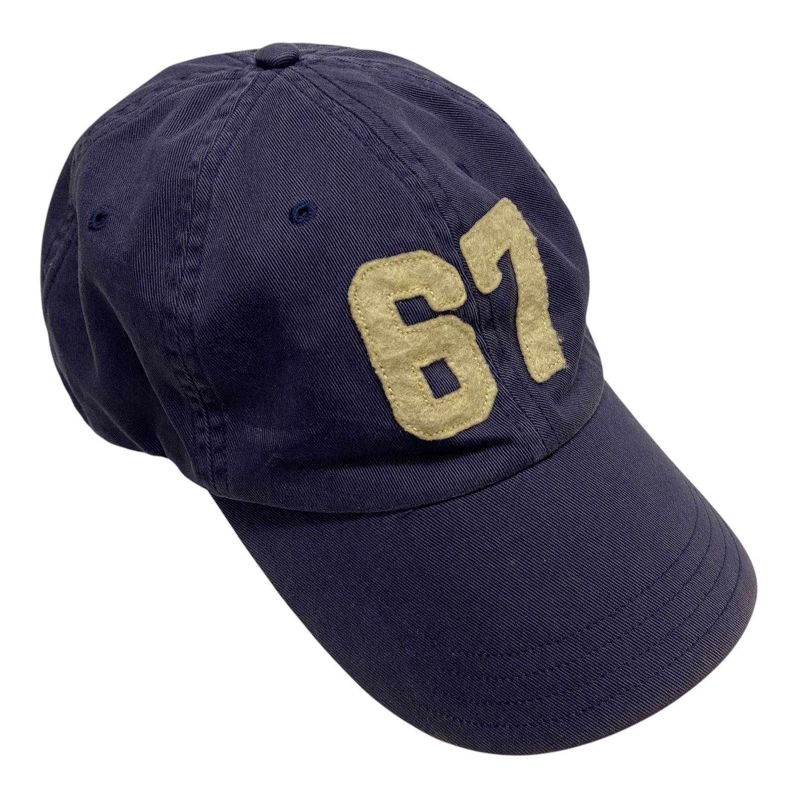 ラルフローレン RALPH LAUREN 90's 00's POLO JEANS COMPANY 67 ナンバリング 帽子 メンズ帽子 キャップ ネイビー 201goods-1004 VB