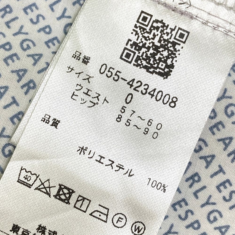 サイズ：0 PEARLY GATES パーリーゲイツ 2024年モデル フロントジップ