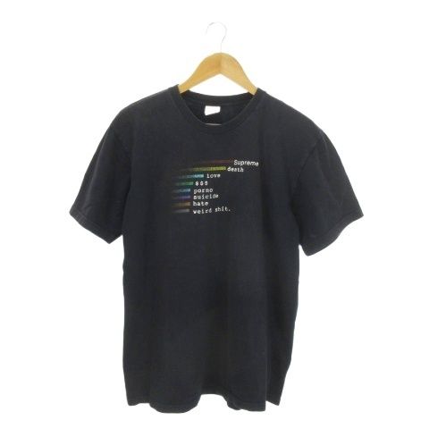 シュプリーム SUPREME 18SS CHART TEE Tシャツ M 紺 ネイビー クルーネック 半袖 /AO9 ■GY01