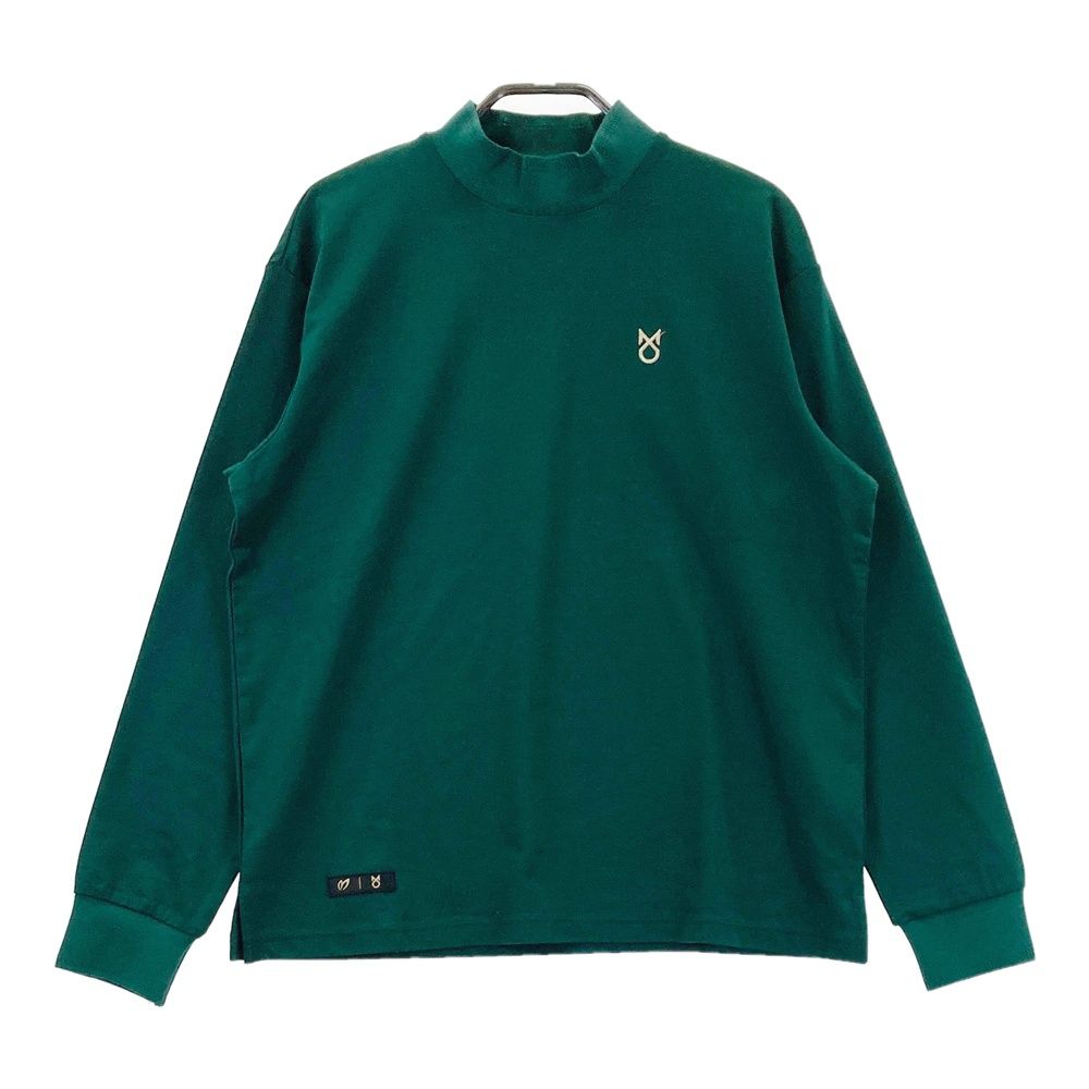 サイズ：1 MASTER BUNNY EDITION マスターバニーエディション 2025年モデル 上田桃子プロコラボ ハイネック長袖Tシャツ  グリーン系 [240101606231] ゴルフウェア レディース ストスト サイズ：1 MASTER BUNNY EDITION マスターバニーエディション 2025年