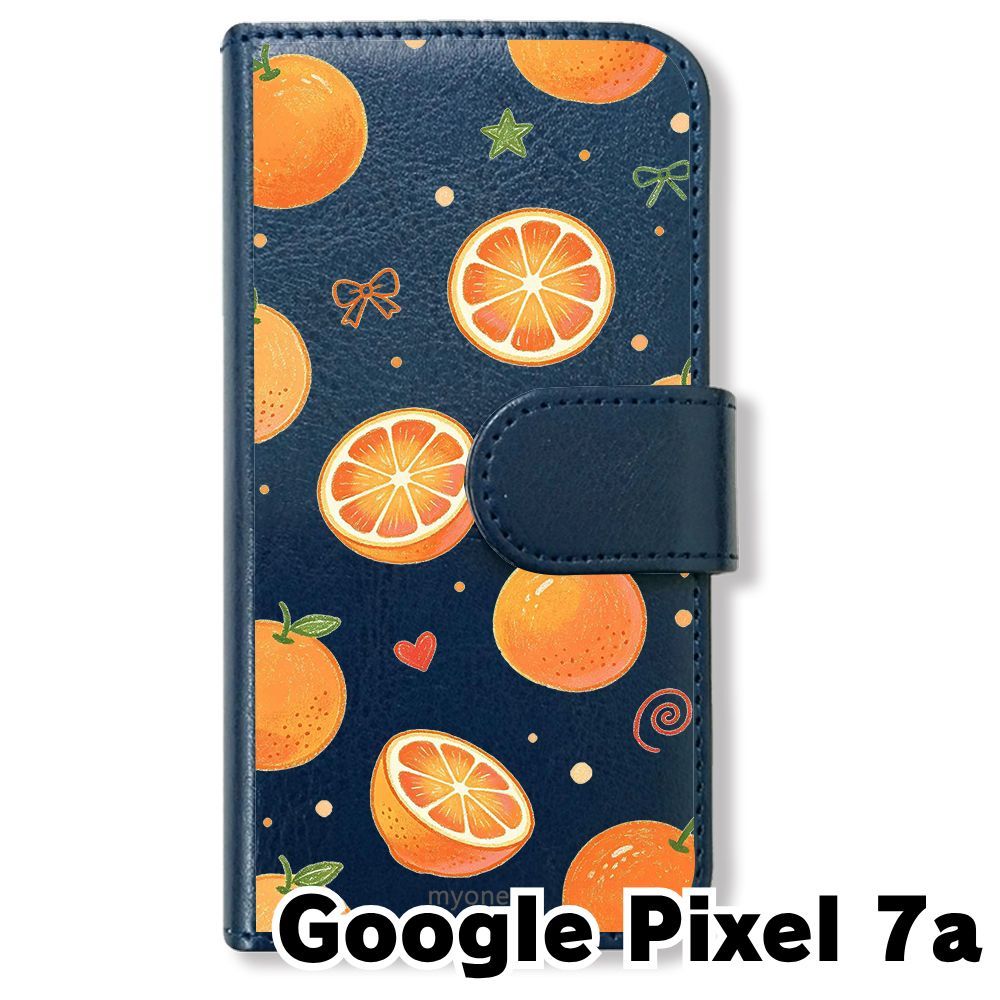 新品未使用】 Google Pixel 7a 手帳型スマホ ケース (色：ネイビー