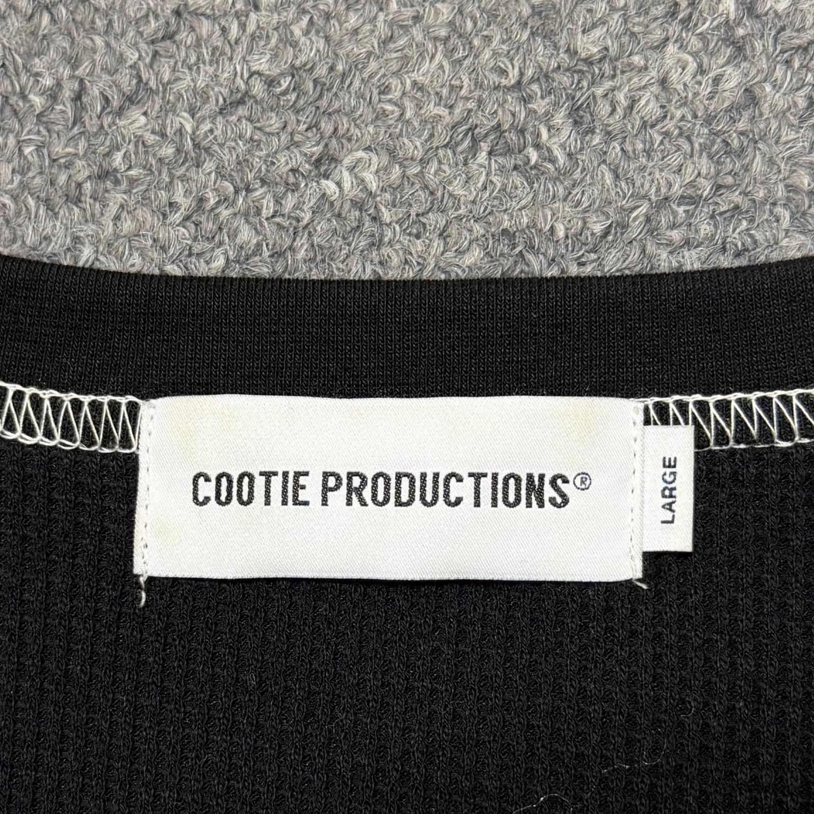 COOTIE PRODUCTIONS 25SS T/C Waffle Error Fit S/S Tee ワッフル