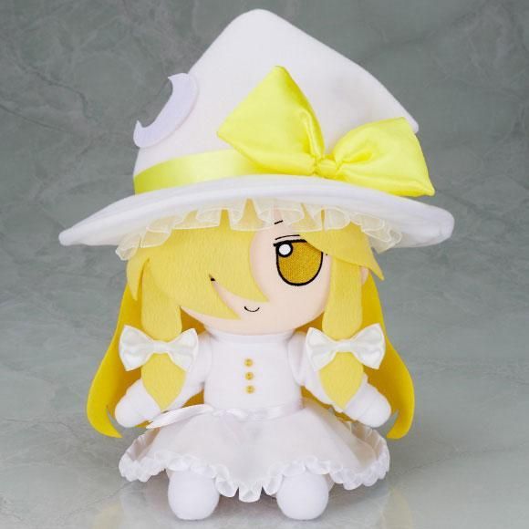 【新品】【特典 缶バッジ付き】東方ぬいぐるみシリーズ 101 霧雨魔理沙(白ver.) ふもふもまりさ。ゆめじくうほわいとばーじょん。　Gift