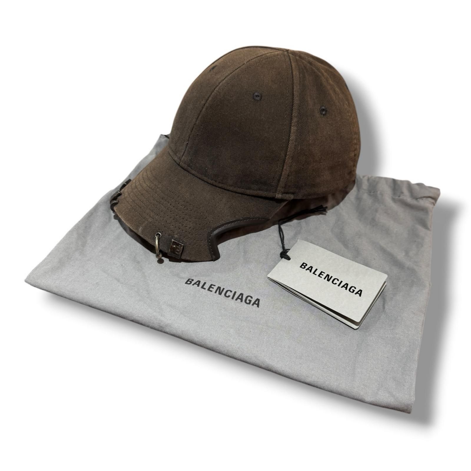 BALENCIAGA 24SS Hat Piercing Cap ピアッシングキャップ キャップ