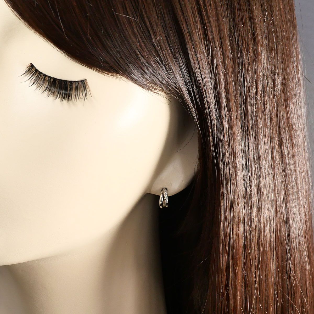 PT900/プラチナ ピアス ダイヤモンド 0.05ct 総重量約2.0g - メルカリ