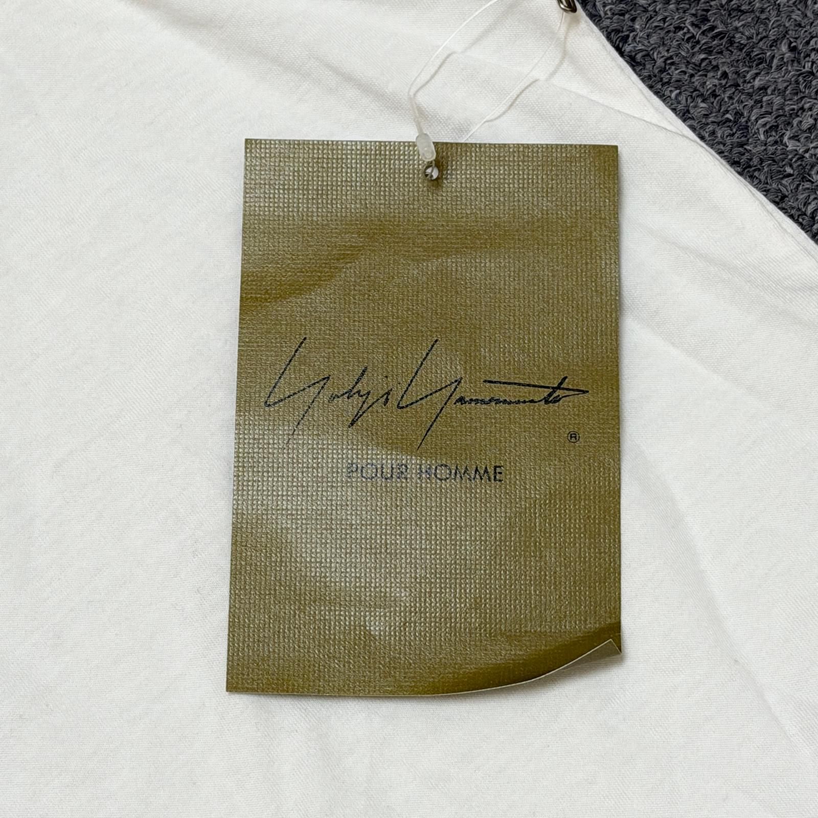 Yohji Yamamotoビンテージカットソー 参考上代28600円 未使用 Yohji Yamamoto 25SS SINGLE JERSEY PRINT