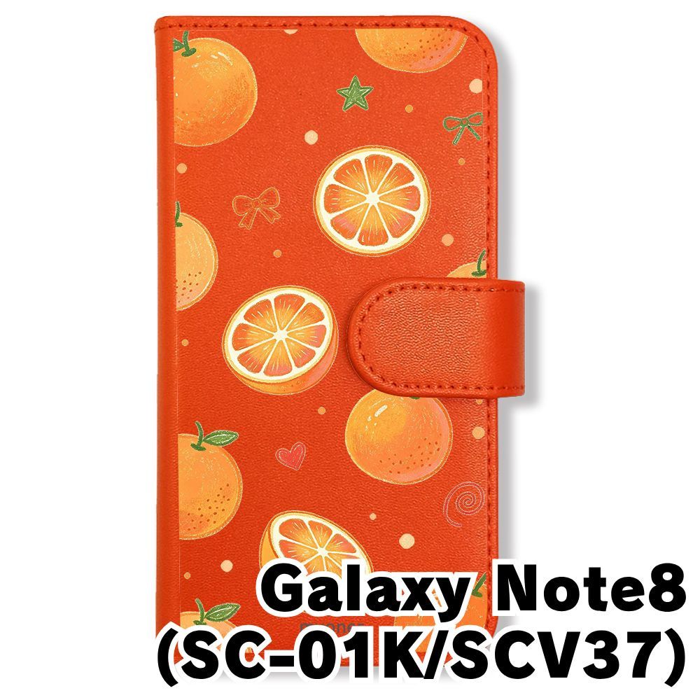 新品未使用】 SC-01K/SCV37 Galaxy Note8 手帳型スマホ ケース (色