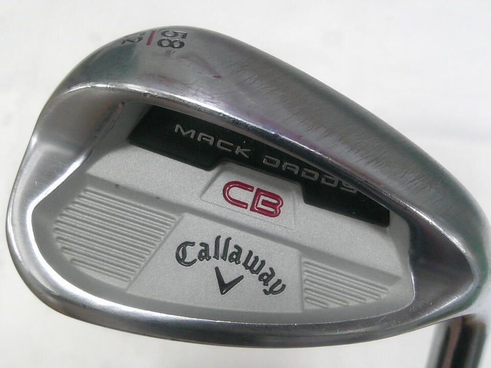 キャロウェイ　MACK DADDY CB　58度　MCI for CW WG5　WEDGEフレックス　ウェッジ　中古　ゴルフドゥ！佐世保店【最短即日発送】