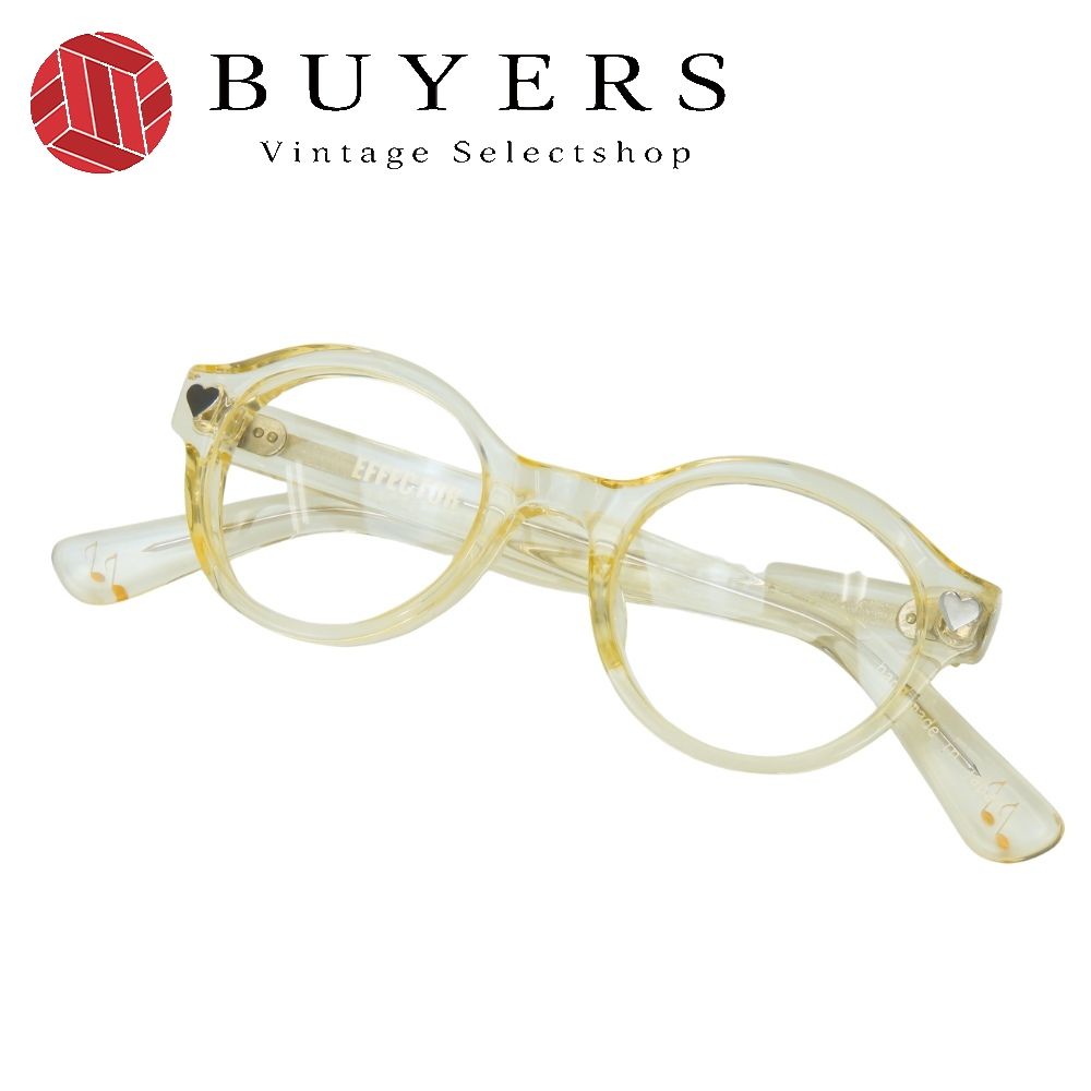 【中古】 エフェクター メガネ リキッド F41-04063 プラスチック クリアイエロー 小物 GINGERALE TOKYO レディース 女性 EFFECTOR