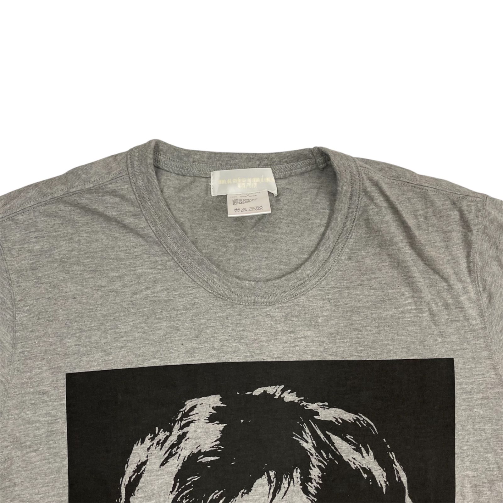 mastermind JAPAN ジョンレノン 半袖Tシャツ グレー Mサイズ コットン