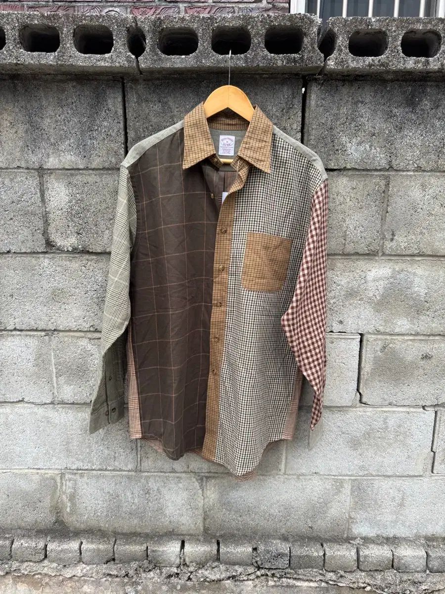 ブルックス・ブラザーズ ヴィンテージ MULTI CHECK パータンシャツ m