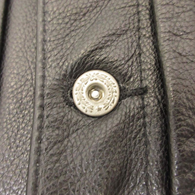 姫路東店】 中古 HOUSTON | ヒューストン レザー COW LEATHER TRACK
