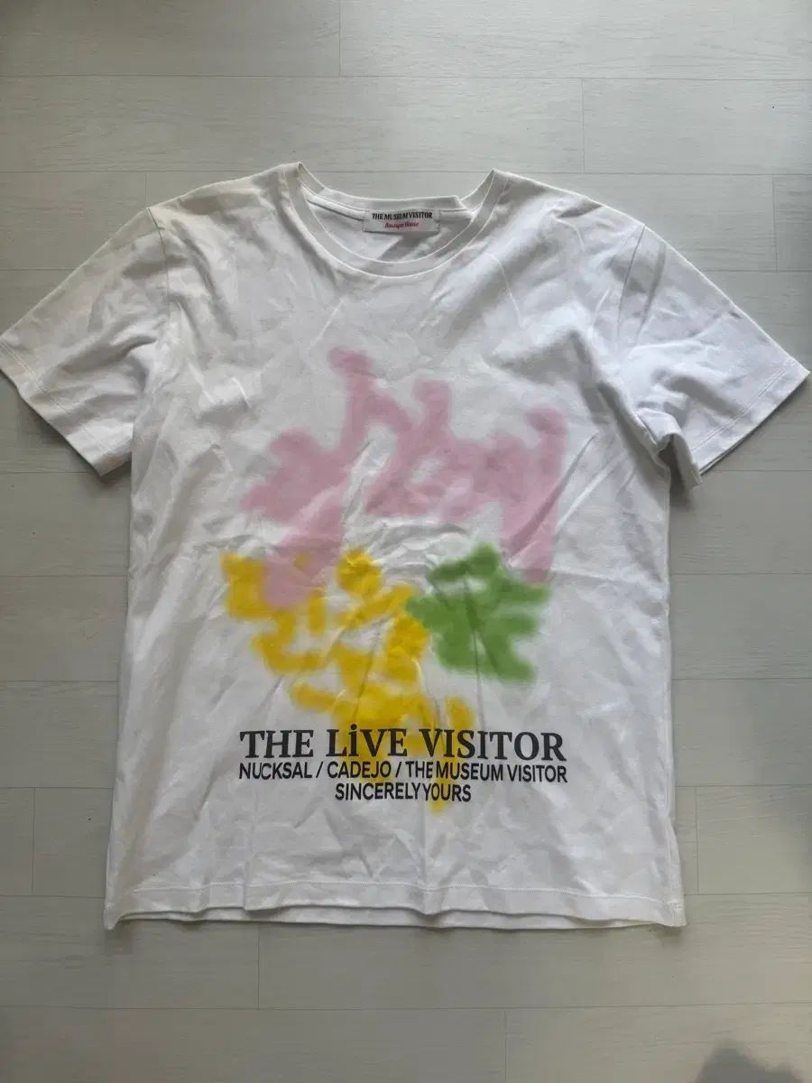 THE MUSEUM VISITOR ザミュージアムビジター カデホ ソン・ジェホ コラボ Tシャツ