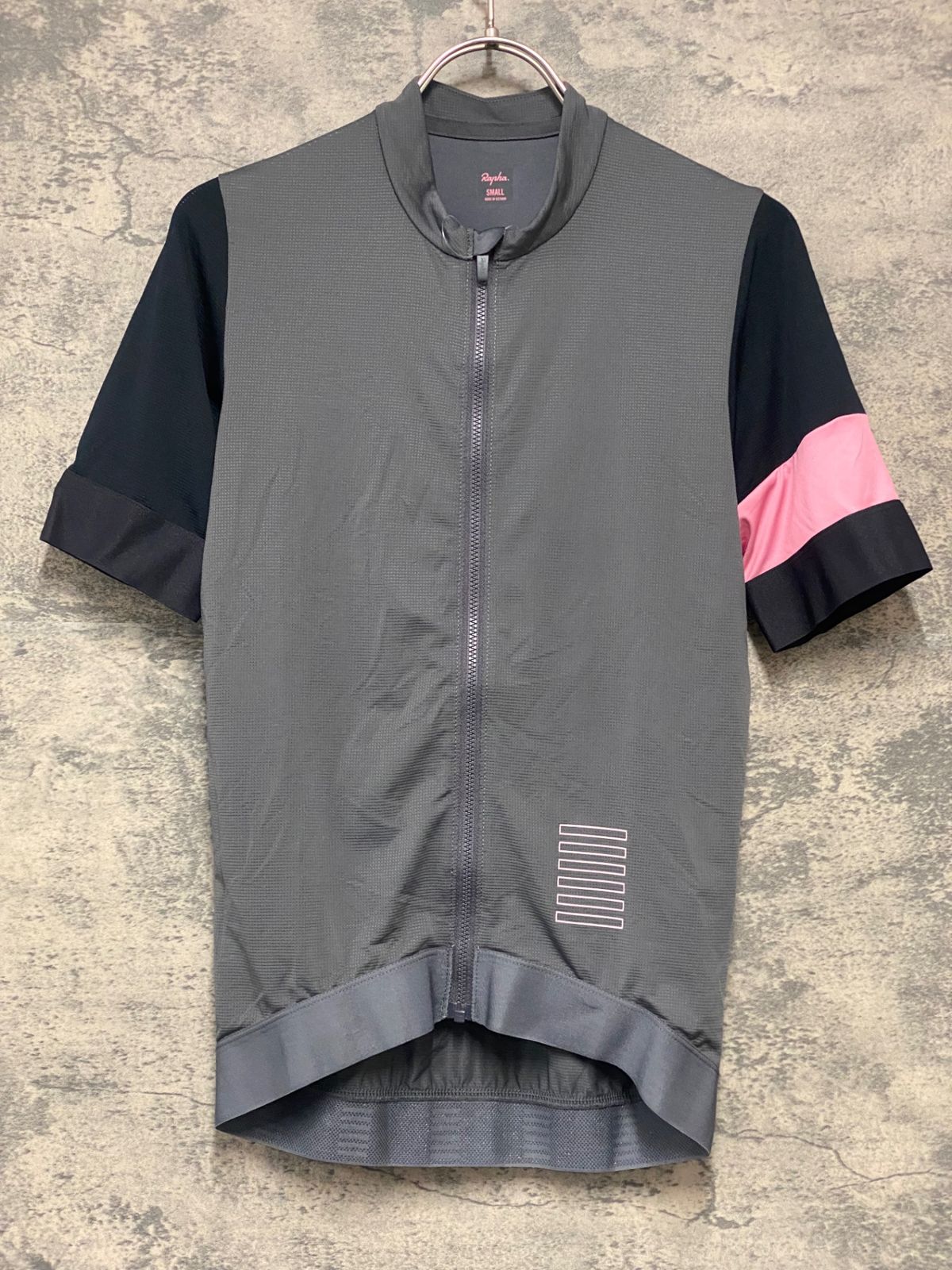 KH661 ラファ Rapha PRO TEAM TRAINING JERSEY 半袖 サイクルジャージ グレー S