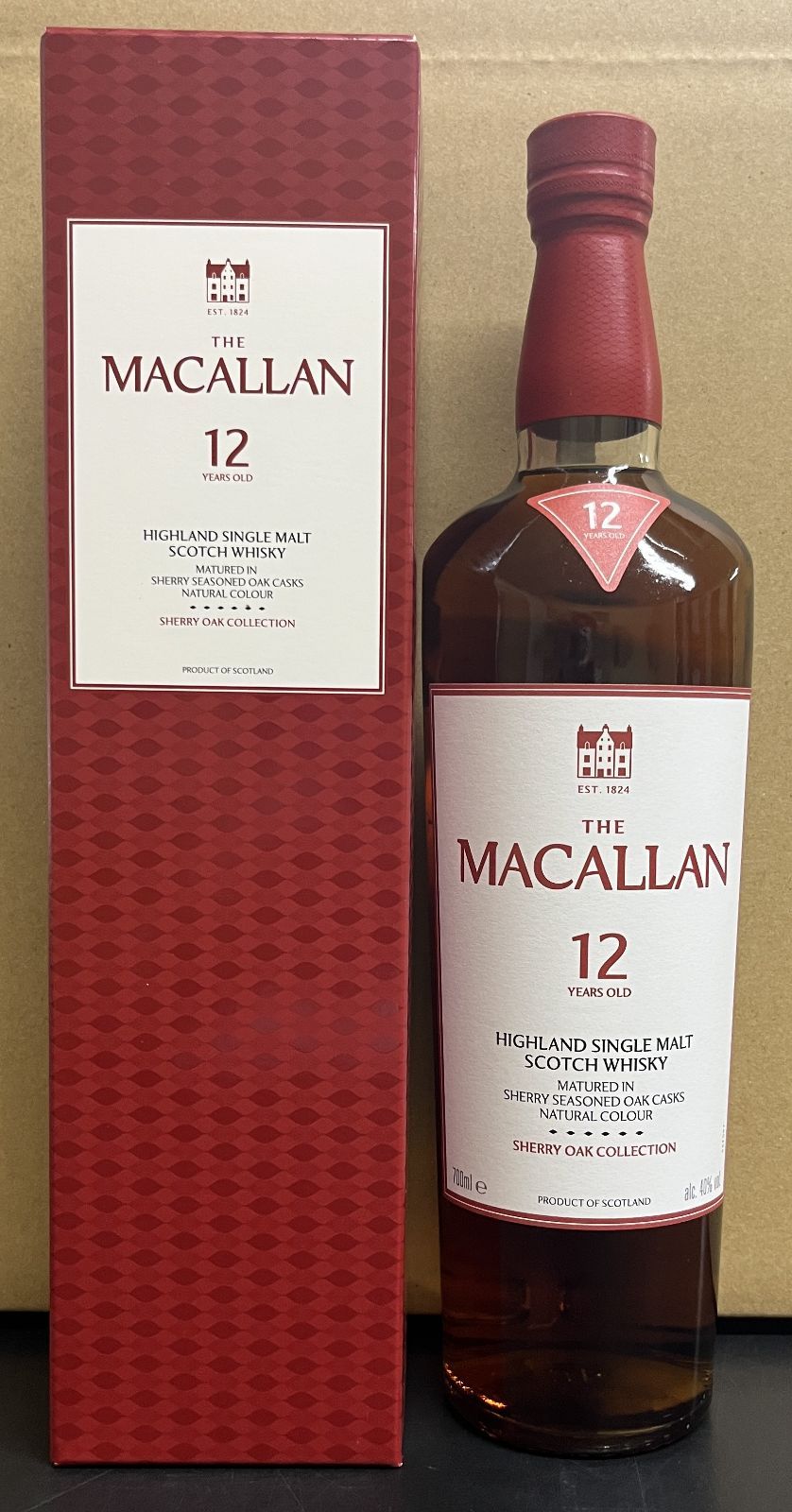 ザ・マッカラン 12年 シェリーオークカスク 飲料・酒 ザ マッカラン 12