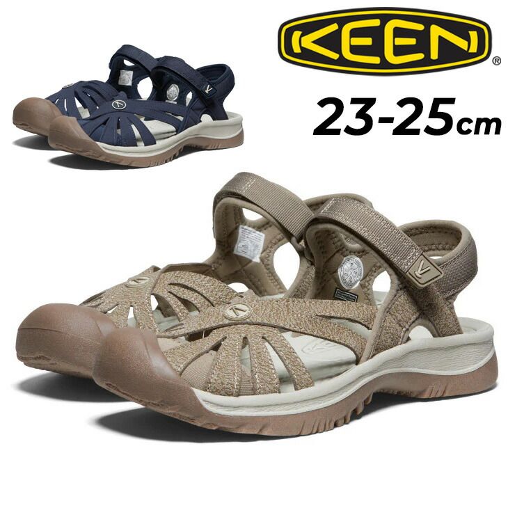 キーン ストラップサンダル レディース KEEN ローズサンダル ROSE SANDAL 歩きやすい コンフォート 女性 シューズ 靴 レジャー 街履き おしゃれ キレイめ くつ/ROSESDL