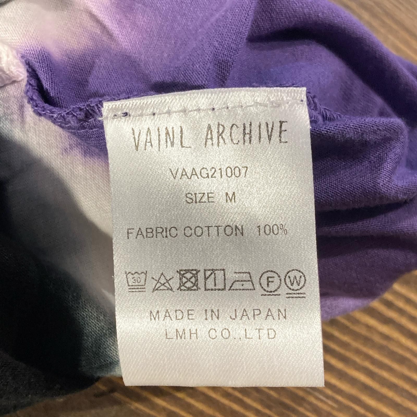 MP456) VIANL ARCHIVE タイダイ Tシャツ Mサイズ 古着 現状品 / ヴァイナルアーカイブ 半袖 カットソー メンズ 中古