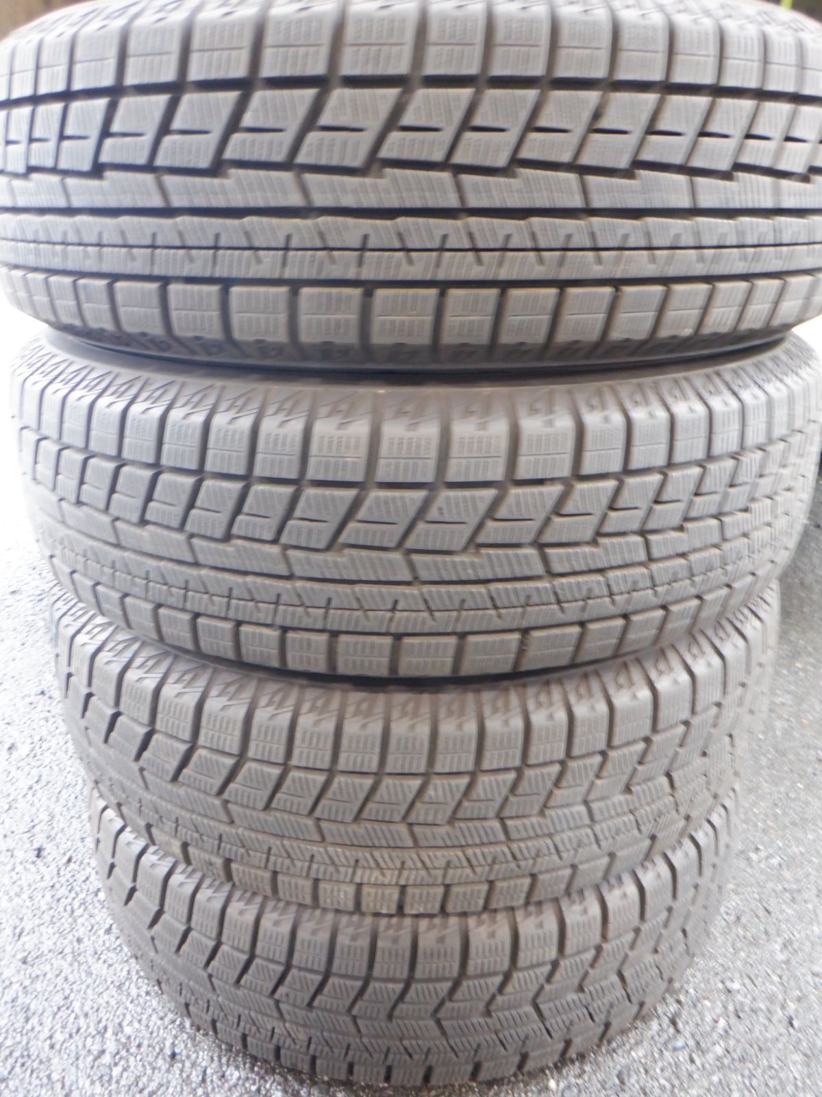 中古バリ山 165/65R14 4本 ヨコハマ アイスガードiG60 タンク