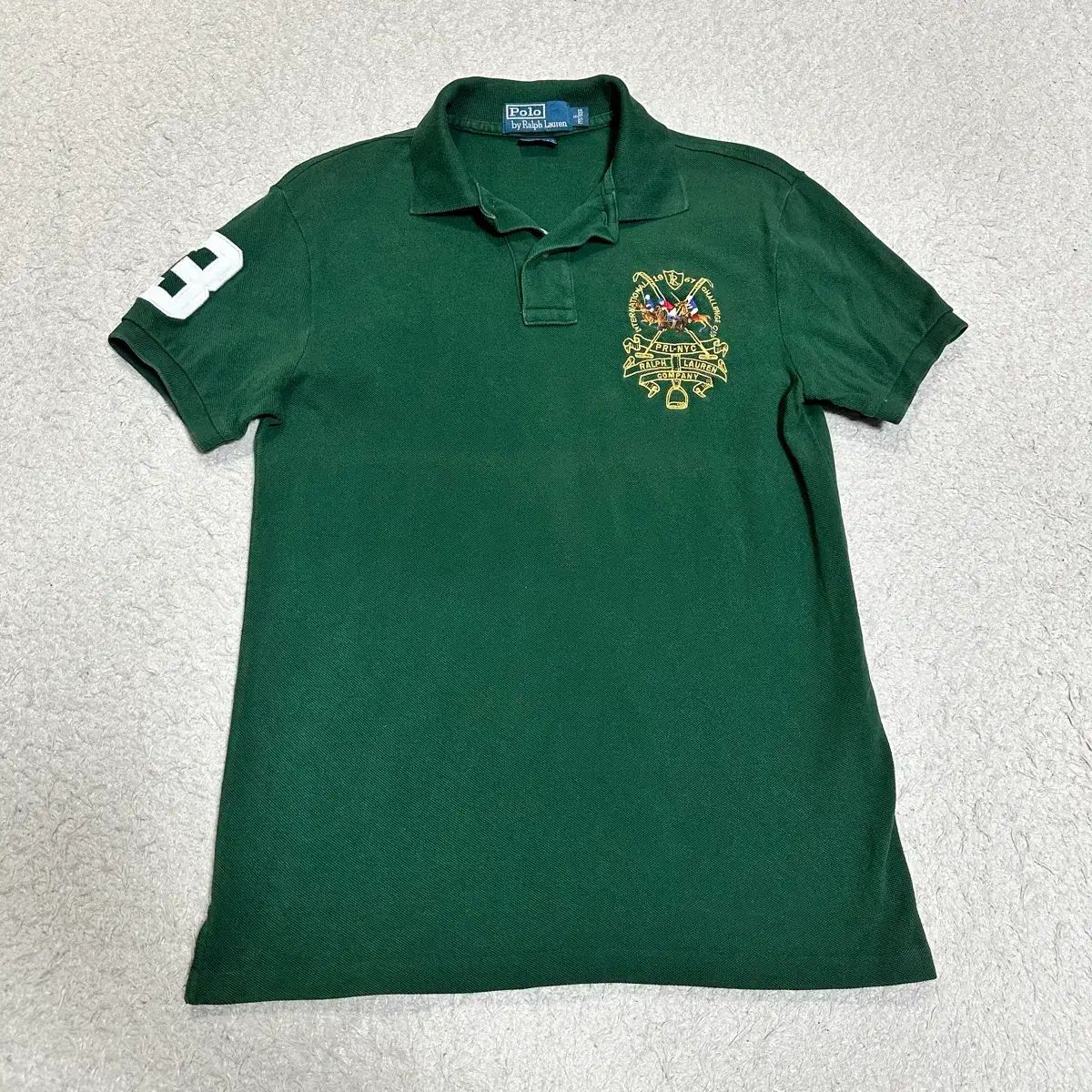 ポロラルフローレン トリプル ポニー 半袖 カラーTシャツ s