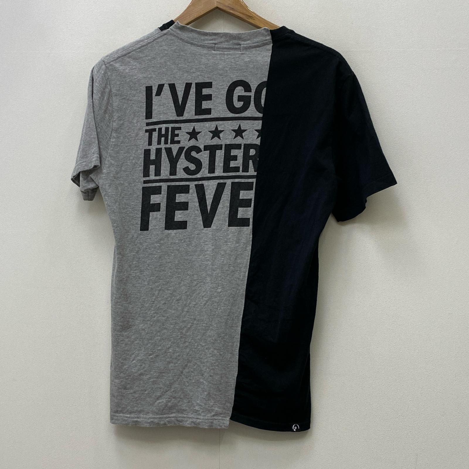 【加古川店】 中古 HYSTERIC GLAMOUR | ヒステリックグラマー 半袖Ｔシャツ DETROIT FOREVER 切替 ロゴ 0251ct06 マルチカラー サイズ：M 【104】