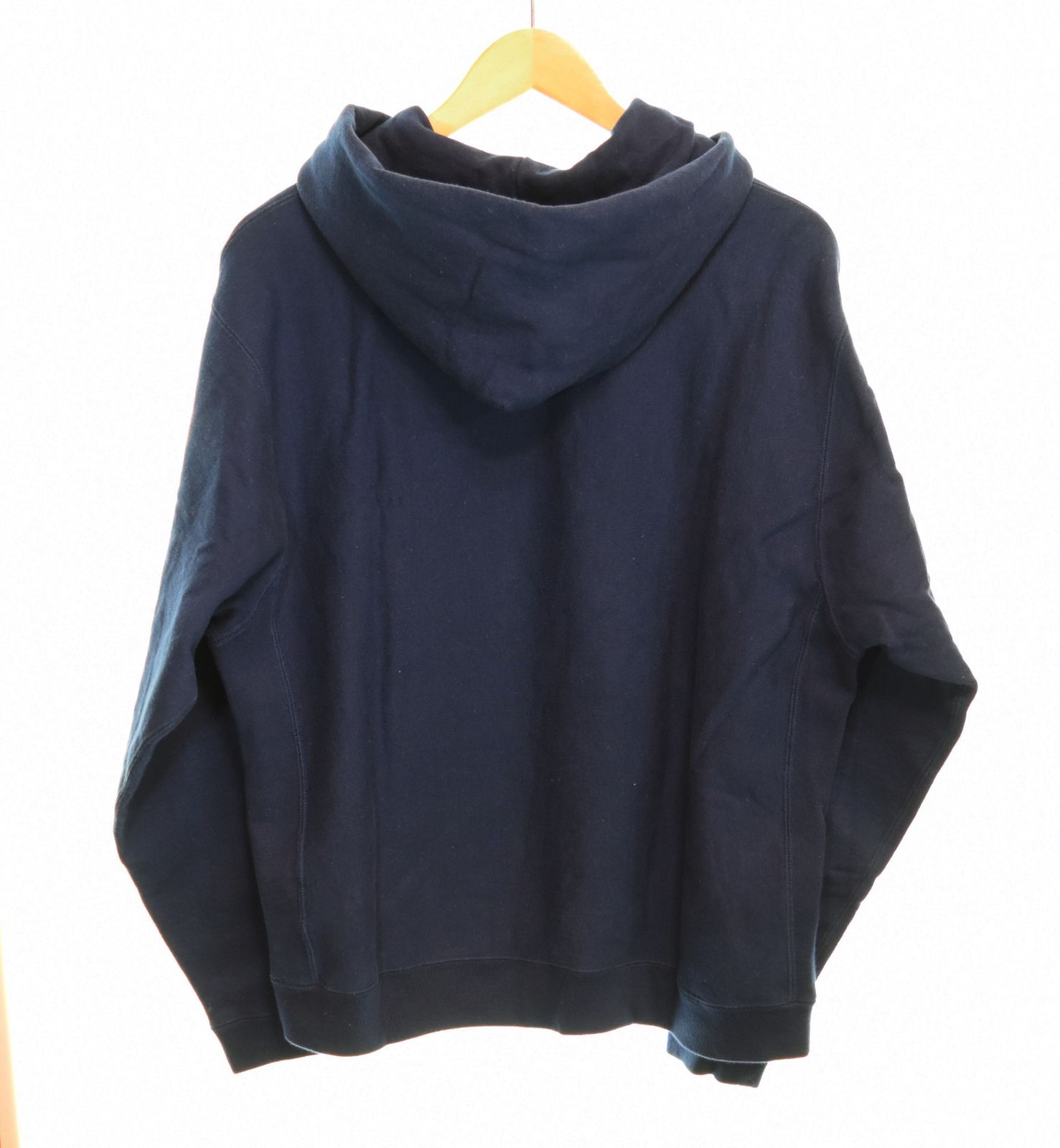 バッズプール BUDSPOOL × 1% onepercent コラボ GOLD DISC PRINT HOODIE ゴールドディスク プリント フーディー PULOVER プルオーバー XL パーカ ネイビー LLサイズ 103MT-4885