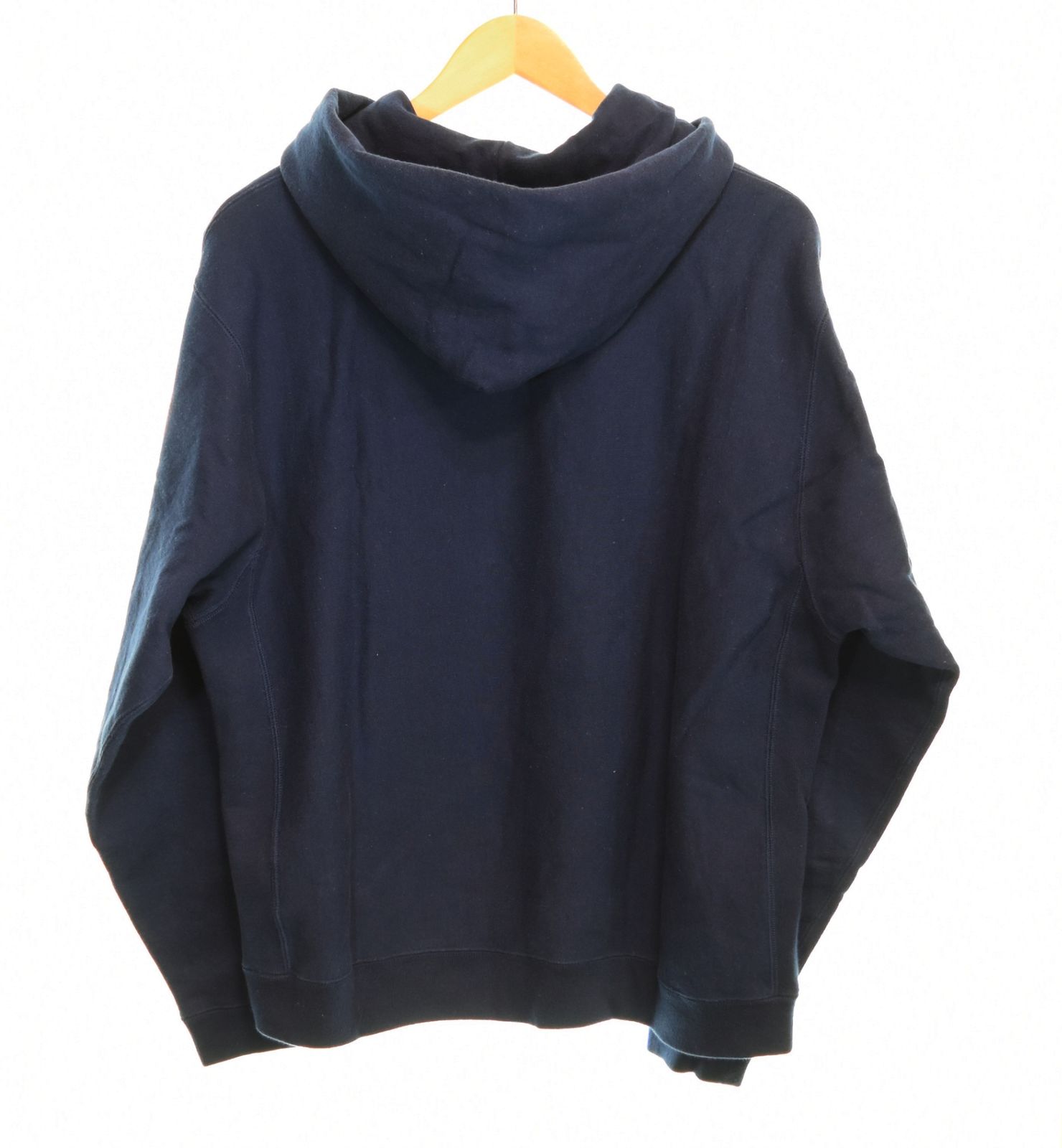 バッズプール BUDSPOOL × 1% onepercent コラボ GOLD DISC PRINT HOODIE ゴールドディスク プリント フーディー PULOVER プルオーバー XL パーカ ネイビー LLサイズ 103MT-4885